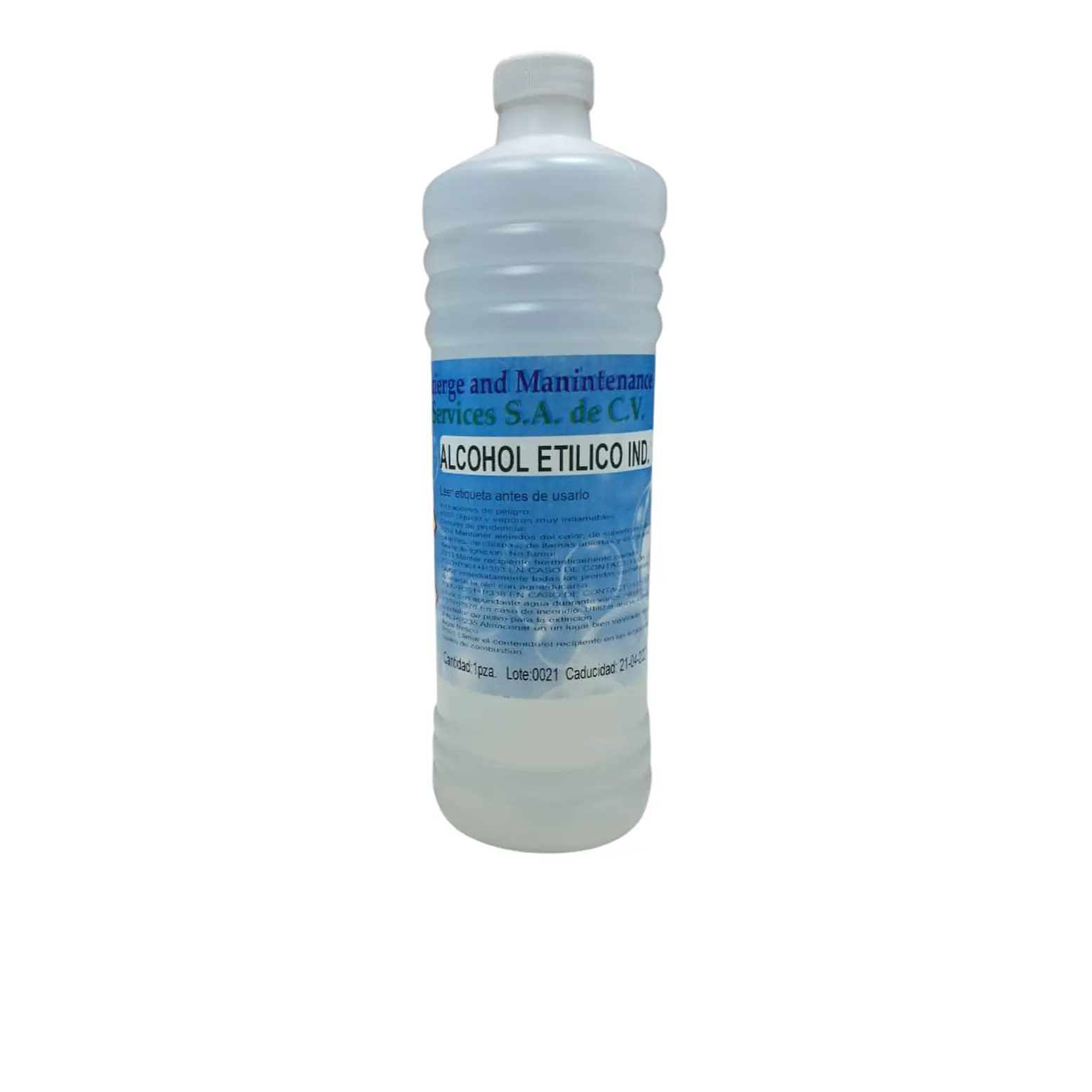 ALCOHOL ETILICO INDUSTRIAL ENVASADO LITRO 1