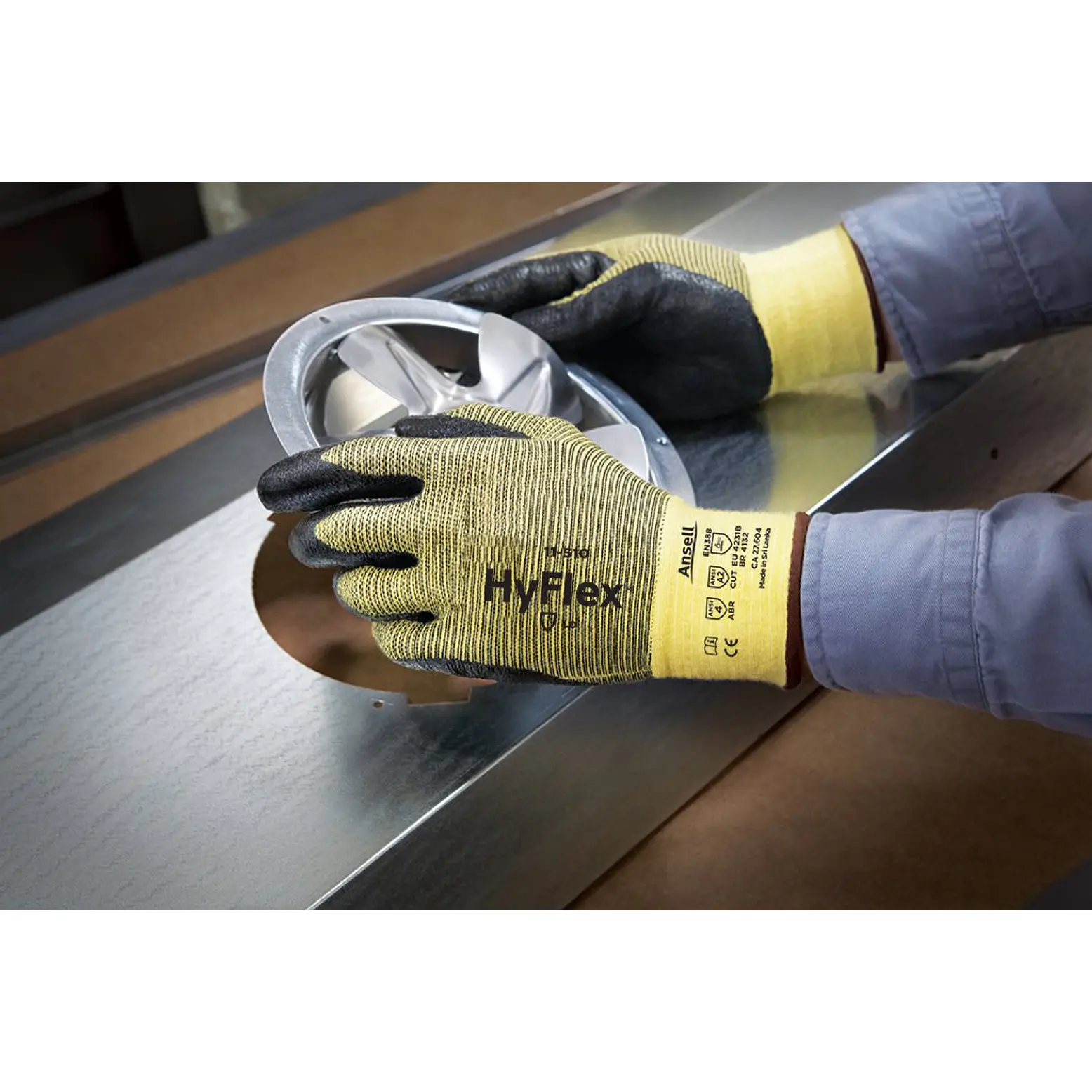 GUANTE HYFLEX KEVLAR TALLA 9 ANSELL 4