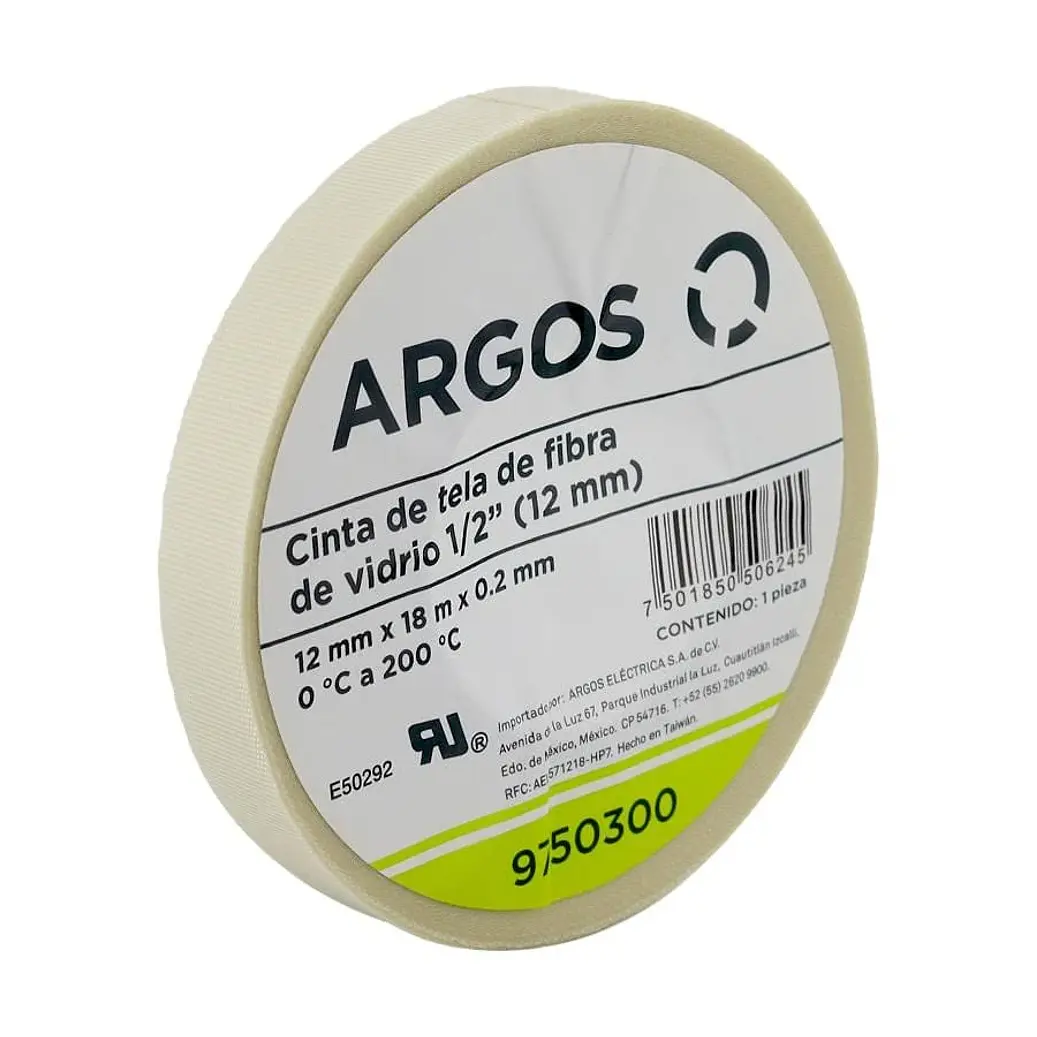 CINTA DE TELA FIBRA DE VIDRIO  1/2