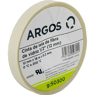 CINTA DE TELA FIBRA DE VIDRIO  1/2