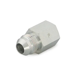 ADAPTADOR DE 1/4 JIC 37 MACHO A 1/4 NPT HEMBRA