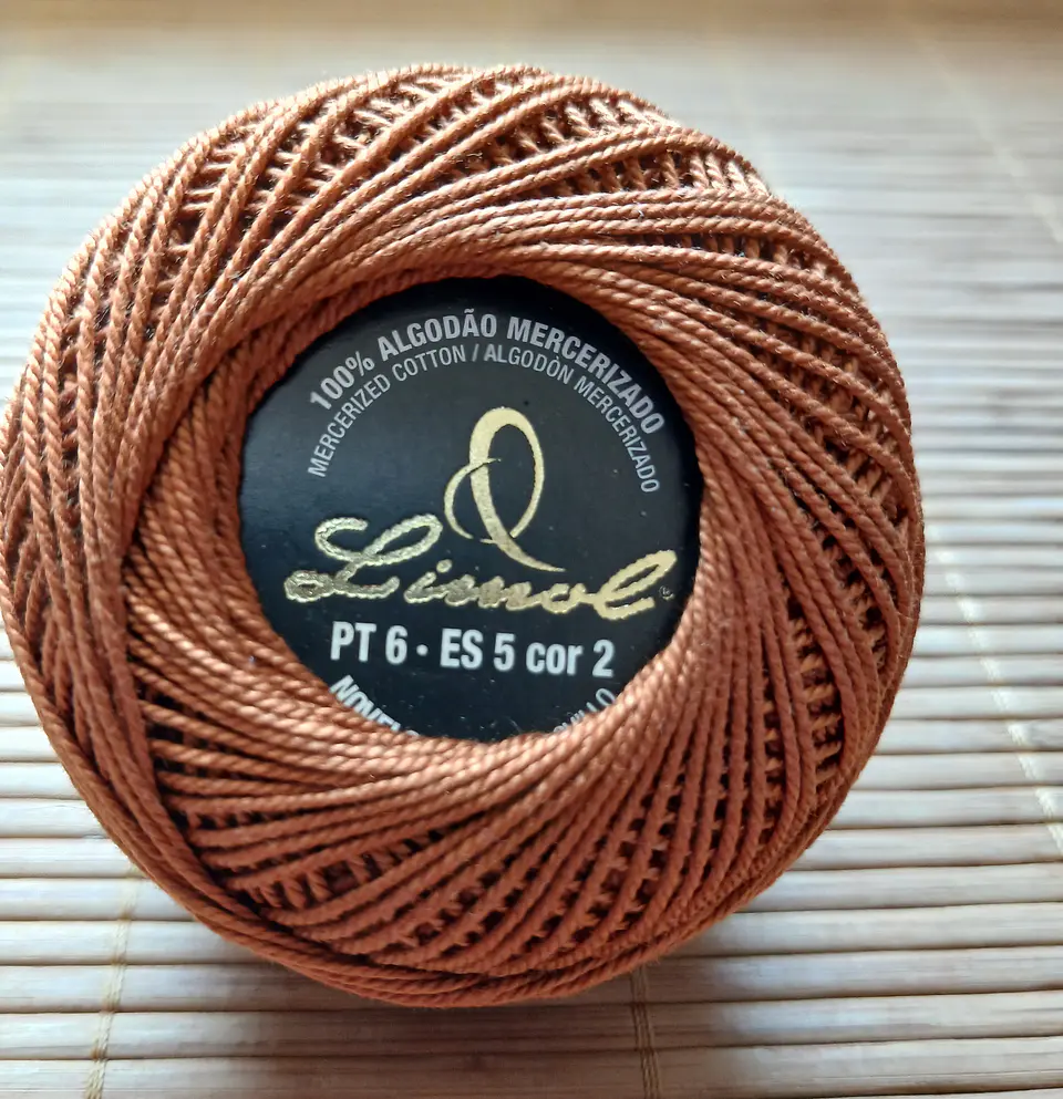 Limol Fios de Crochet nº 6 - Cores Lisas - 50g 2