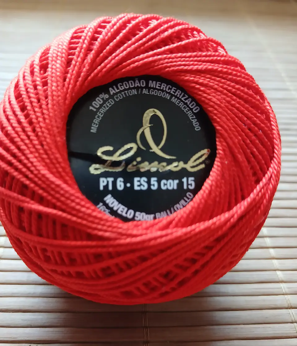 Limol Fios de Crochet nº 6 - Cores Lisas - 50g 3