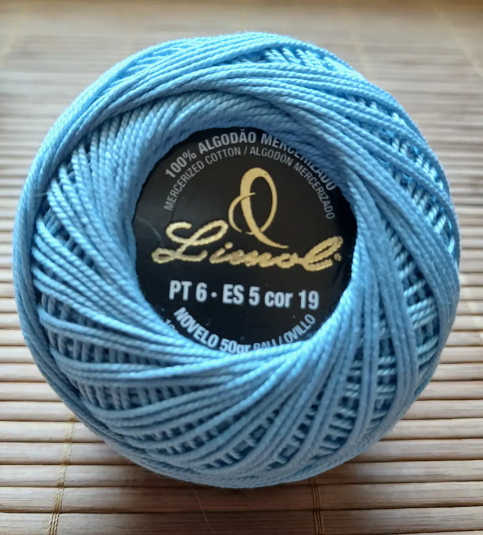 Limol Fios de Crochet nº 6 - Cores Lisas - 50g 4