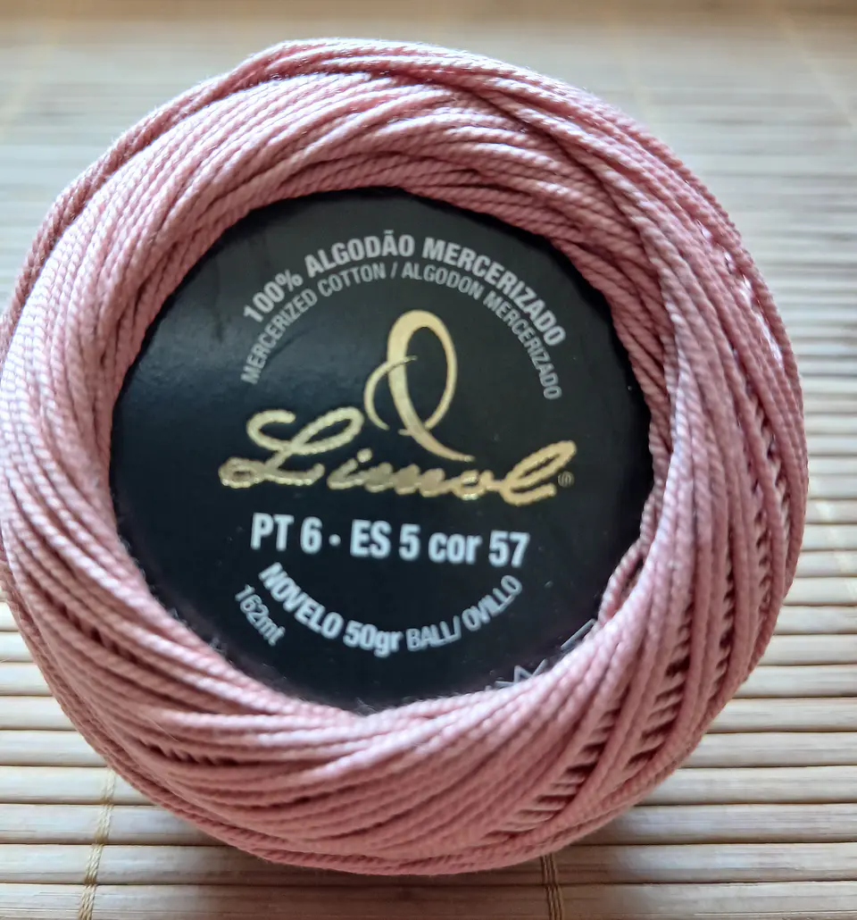 Limol Fios de Crochet nº 6 - Cores Lisas - 50g 8