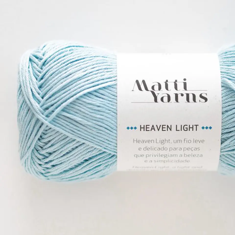 Matti Yarns Heaven Light – Algodão para Bebé 50g 3