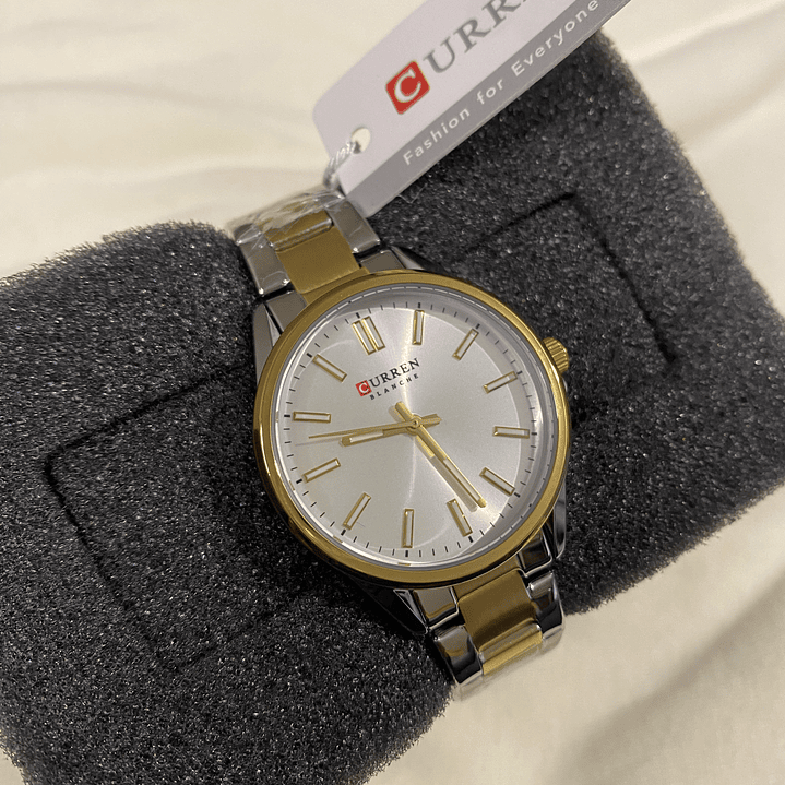 Reloj Curren para dama bicolor 1