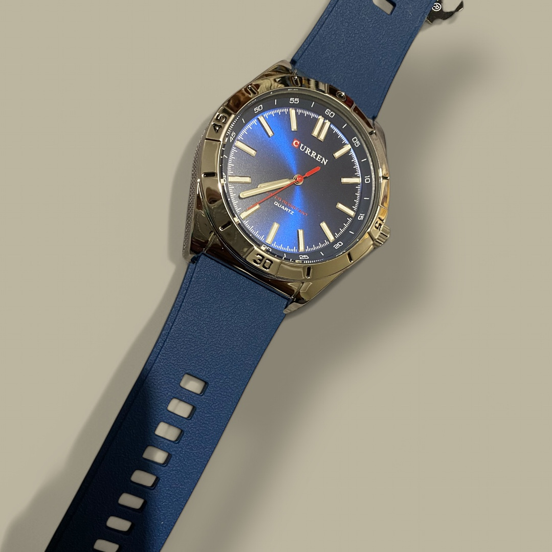 Reloj deportivos azul para caballero 1