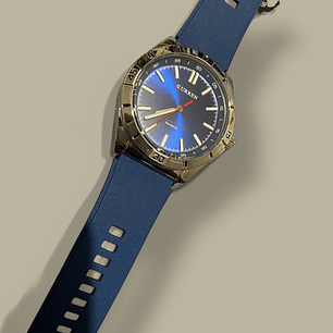 Reloj deportivos azul para caballero