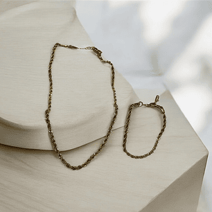 Collar trenzado Fiorenti