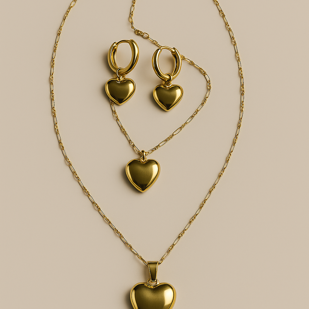 Set de Collar y Aretes Cora 1