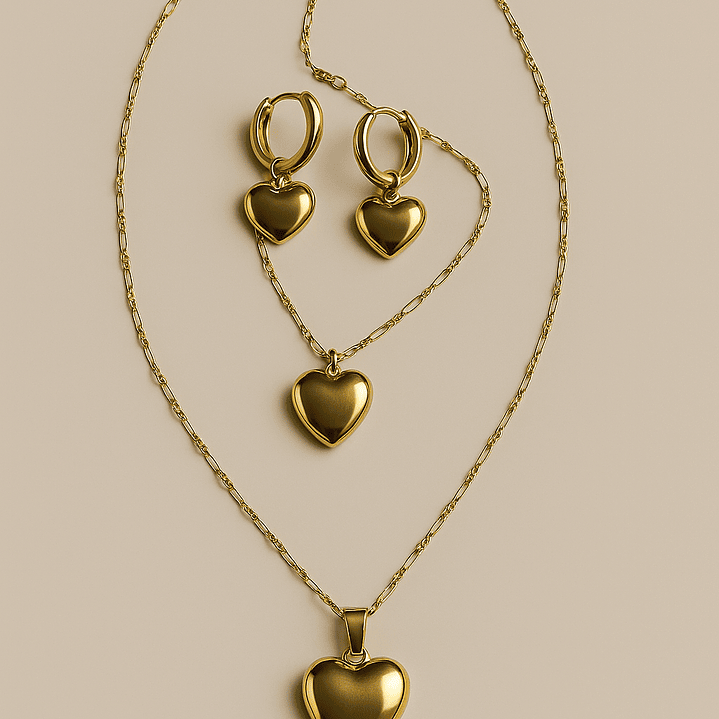 Set de Collar y Aretes Cora 1