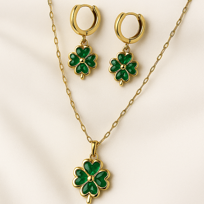 Set de Collar y Aretes Mary 1