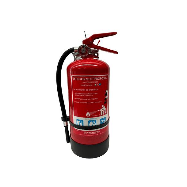 Extintor 4 Kg P.Q.S. FIRE MASTER Multipropósito 1