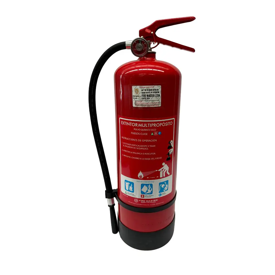 Extintor 6 Kg P.Q.S. DESPACHO GRATIS A TODO CHILE!!! 1