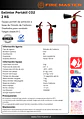 Extintor Co2 2 Kg DESPACHO GRATIS A TODO CHILE!!! - Miniatura 4