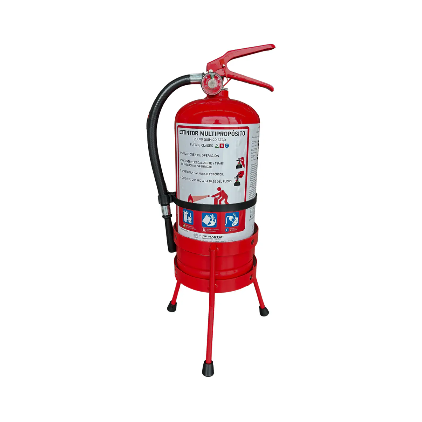 Extintor 4 Kg + Soporte Trípode DESPACHO GRATIS A TODO CHILE!!! 2
