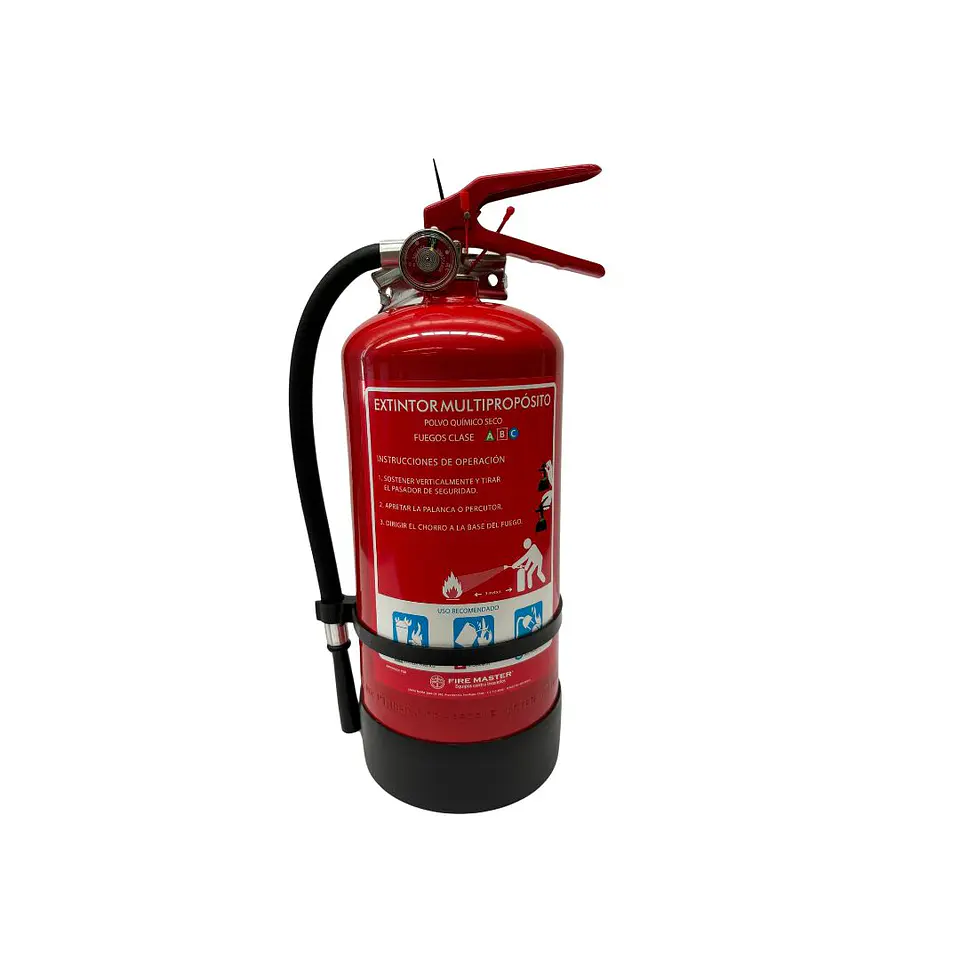 Extintor 4 Kg + Soporte Trípode DESPACHO GRATIS A TODO CHILE!!! 5