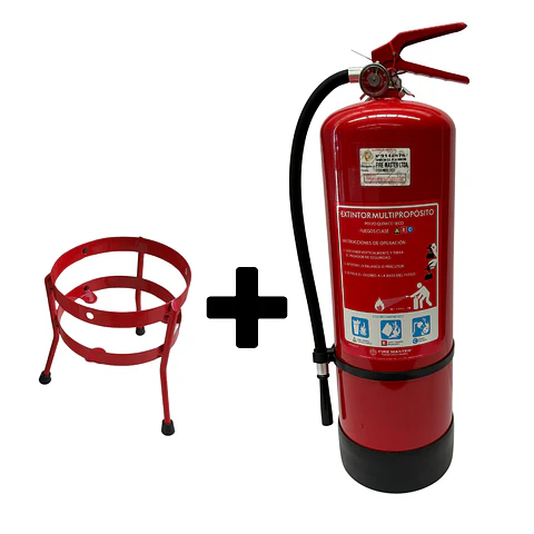Extintor 10 Kg + Soporte Trípode DESPACHO GRATIS A TODO CHILE!!!