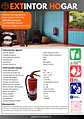 Pack Extintor Hogar 3kg + Extintor 1kg Vehicular ENVÍO GRATIS A TODO CHILE!!! - Miniatura 2