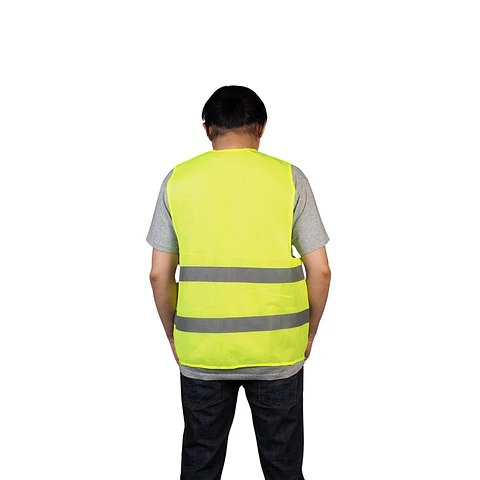 Chaleco Reflectante Amarillo 5 Unidades FIRE MASTER