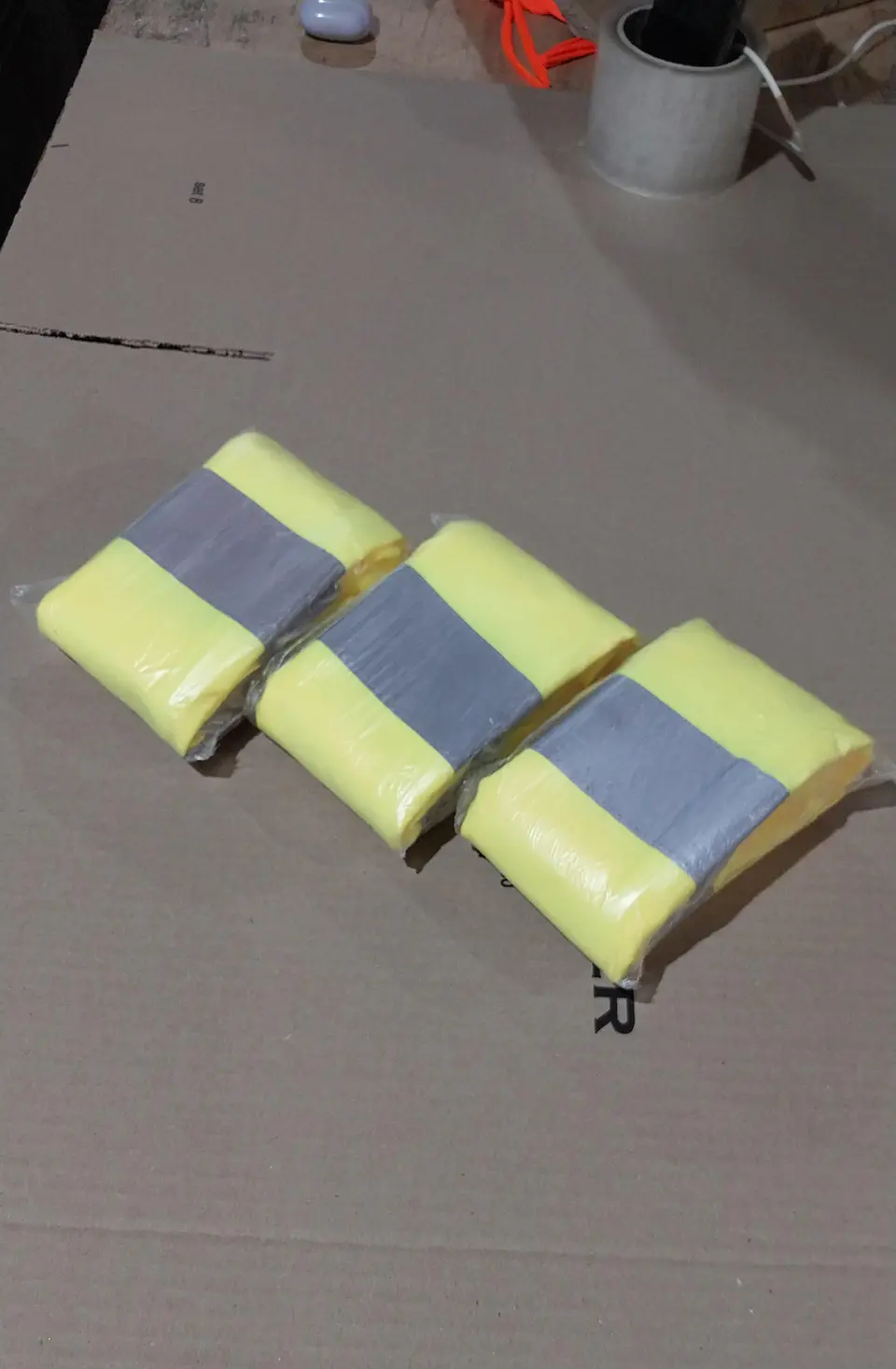Chaleco Reflectante Amarillo 10 Unidades FIRE MASTER 5