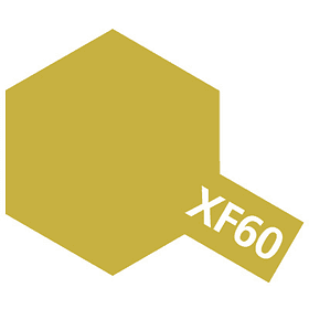 Flat Dark Yellow XF60 Similar - 400ml