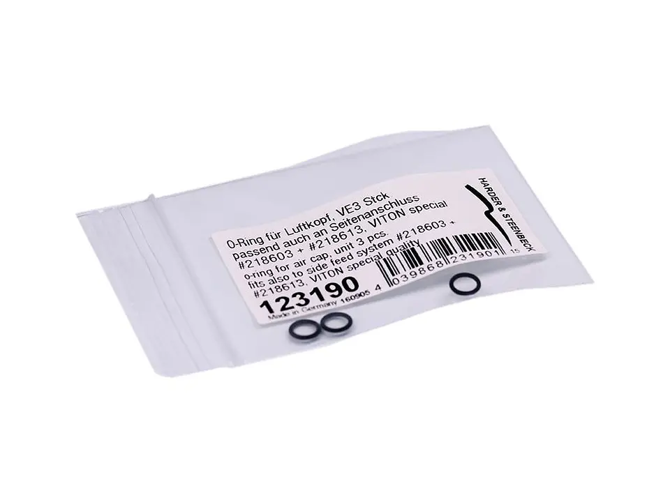 O-ring Air Cap Seal Harder & Steenbeck 2