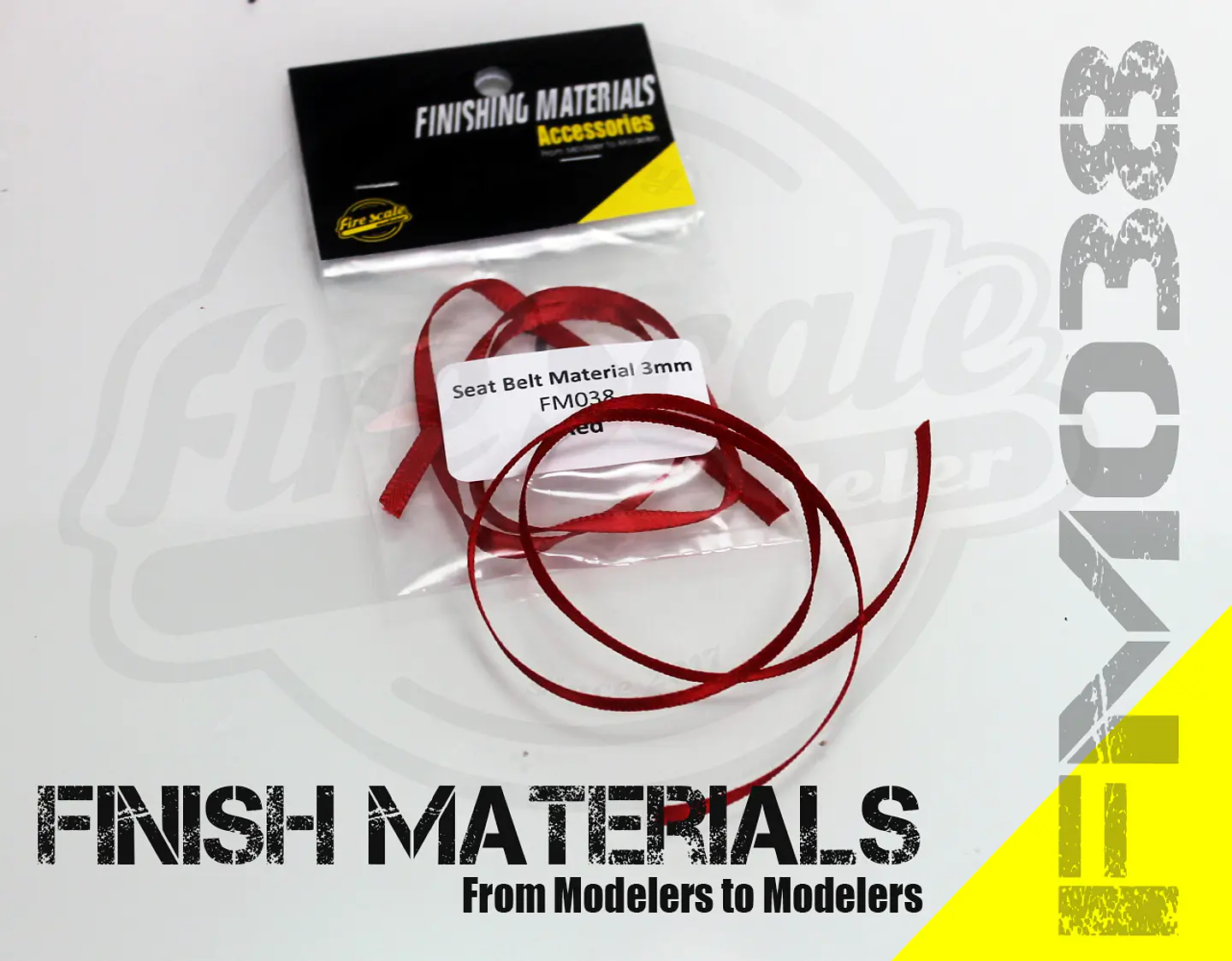 Sealt Belt Red 3mm 1