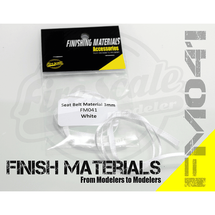 Sealt Belt White 3mm 1