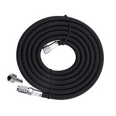 Airbrush hose black with quick coupling 10m - G1/8