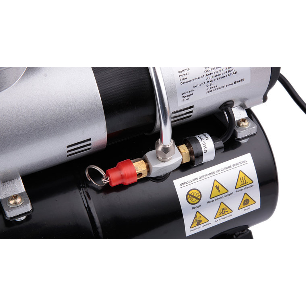 AS196 Airbrush Compressor