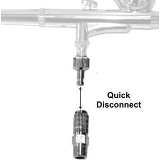 1/8 Airbrush Quick Disconnect 4