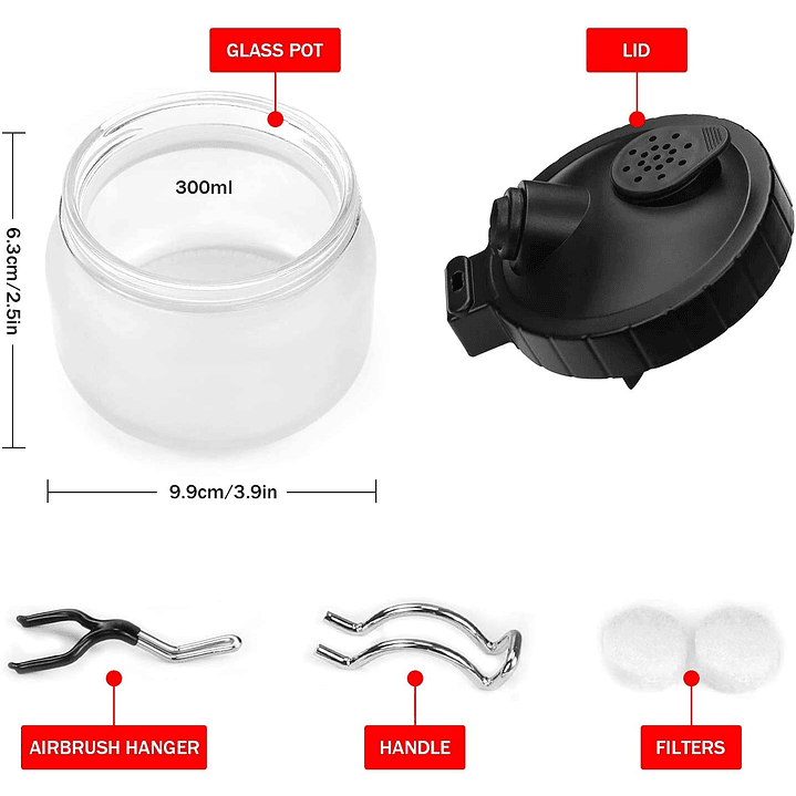 Airbrush Cleaning Support 3