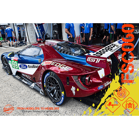 Ford GT Lemans 2018 Rojo