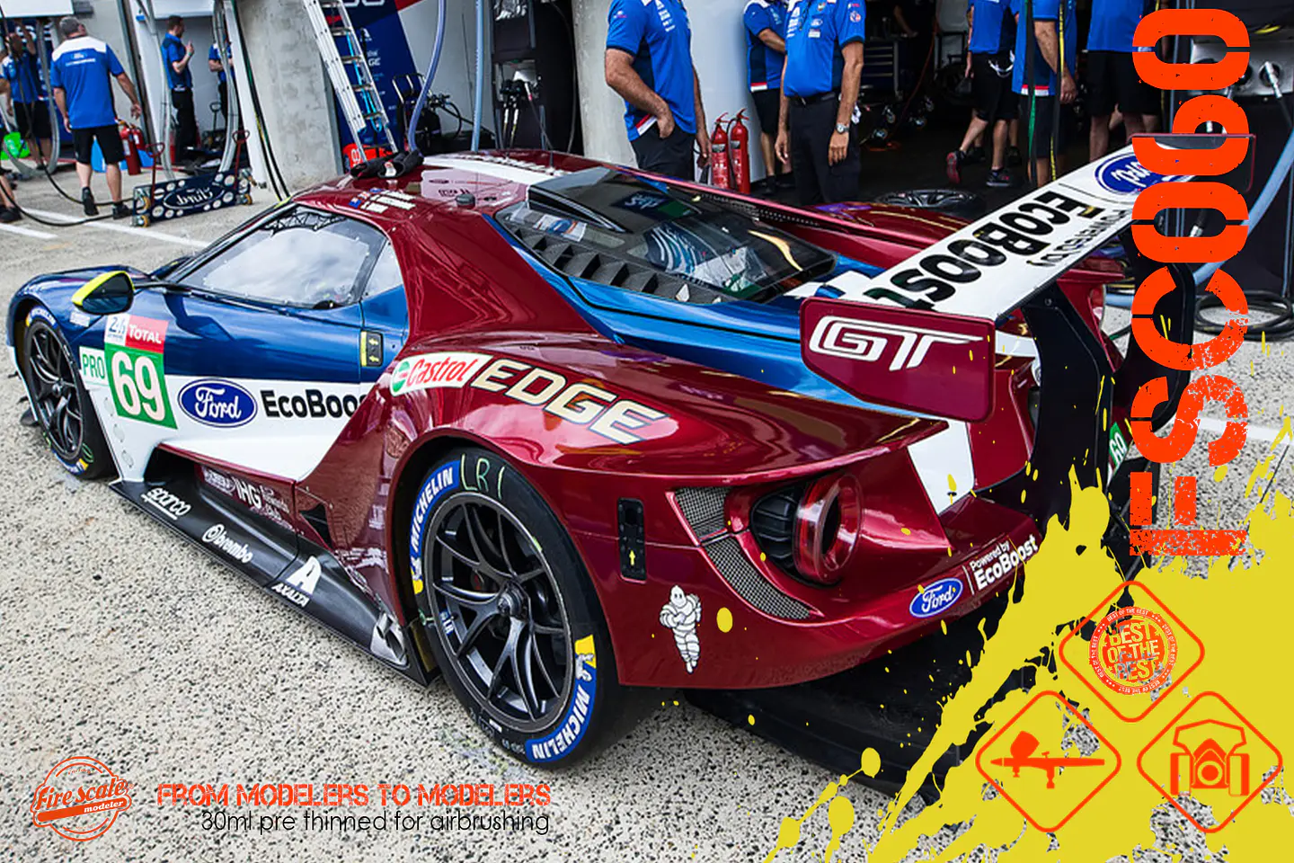 Ford GT Le Mans 2018 Red 1