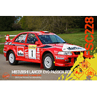 Mistubishi Lancer Evo Passion Red 2