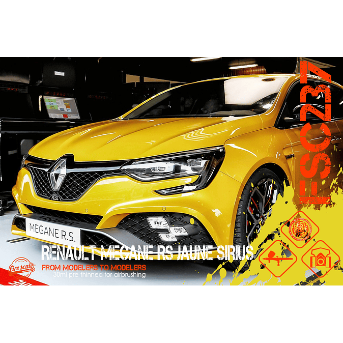 Jaune Sirius Renault + Base color 1