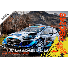 Ford Fiesta WRC Monte Carlo 2020 - Blanc