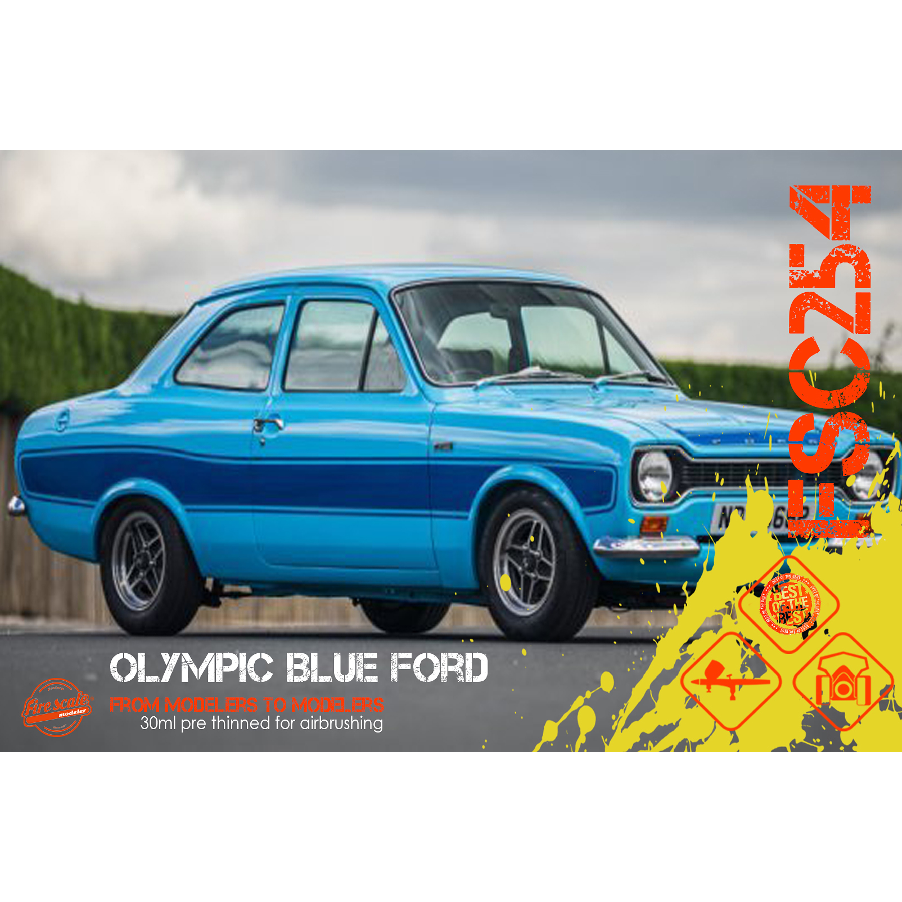 Ford bleu olympique
