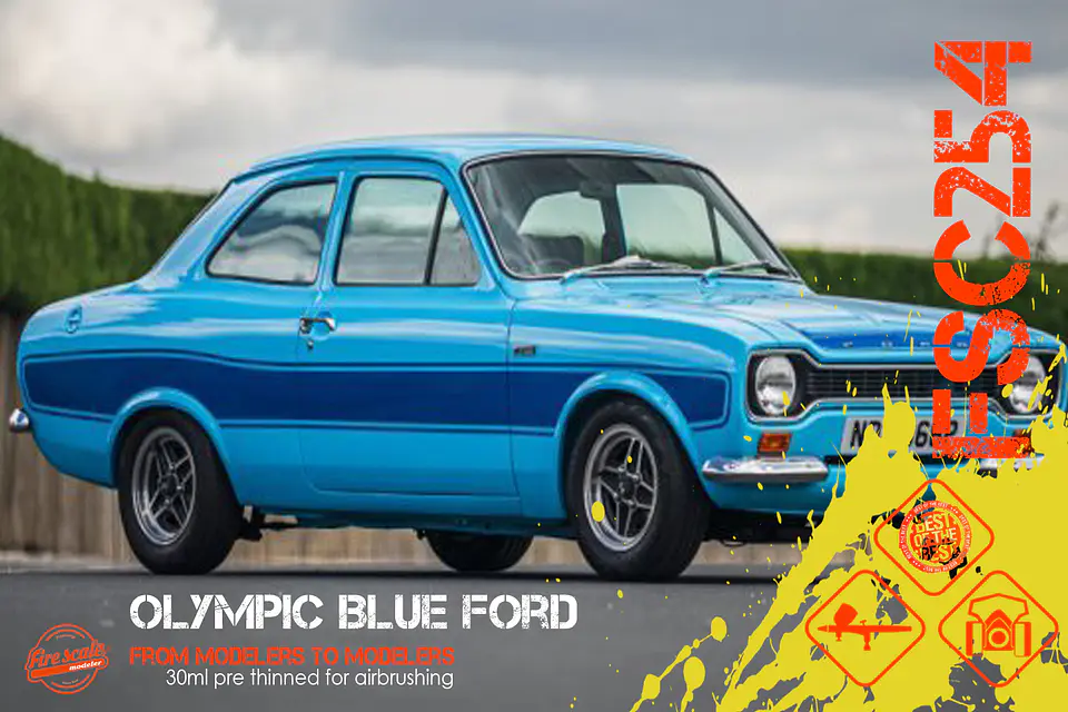 Olympic Blue Ford 1