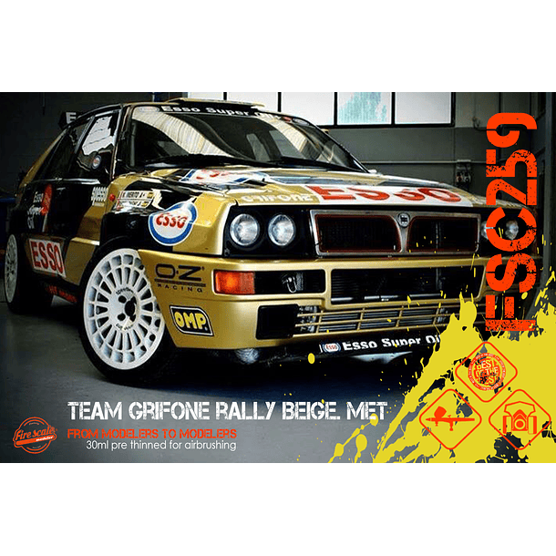 Team Grifone Rally Beige. Met 2