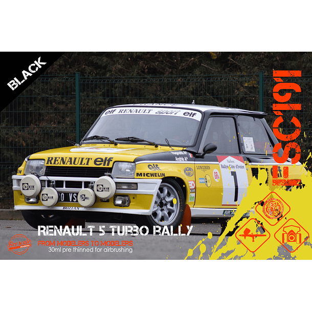Renault 5 Turbo Rally - Black  2