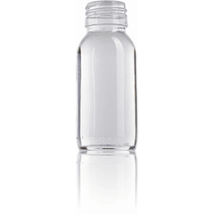 Botella de vidrio de 60 ml