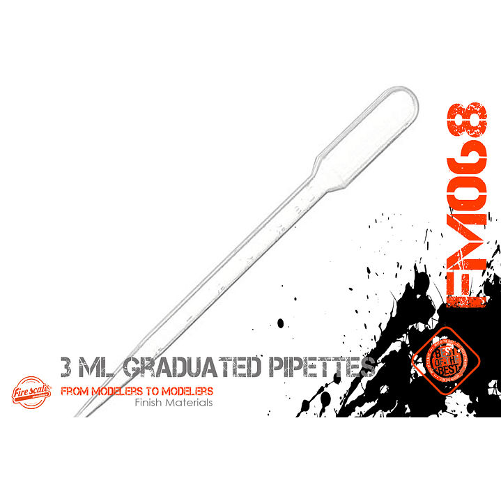 Pipetas graduadas de 3ml