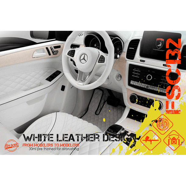 White Leather Design 2
