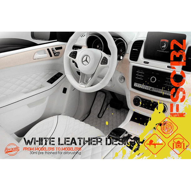 White Leather Design