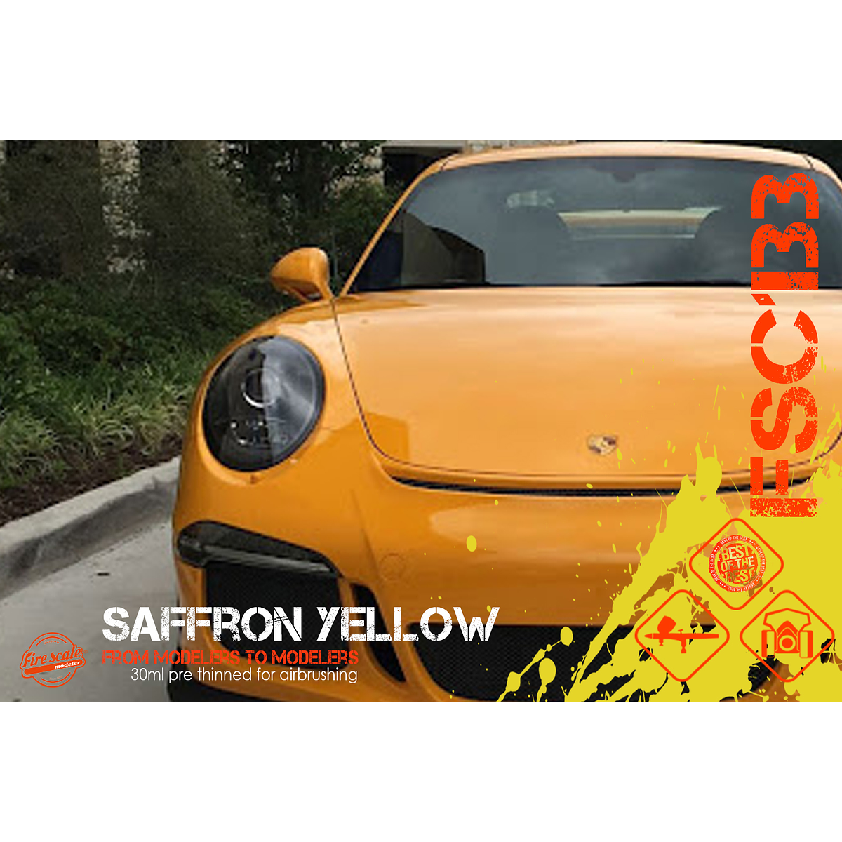 Porsche Saffron Yellow