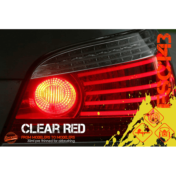 Clear Red 3