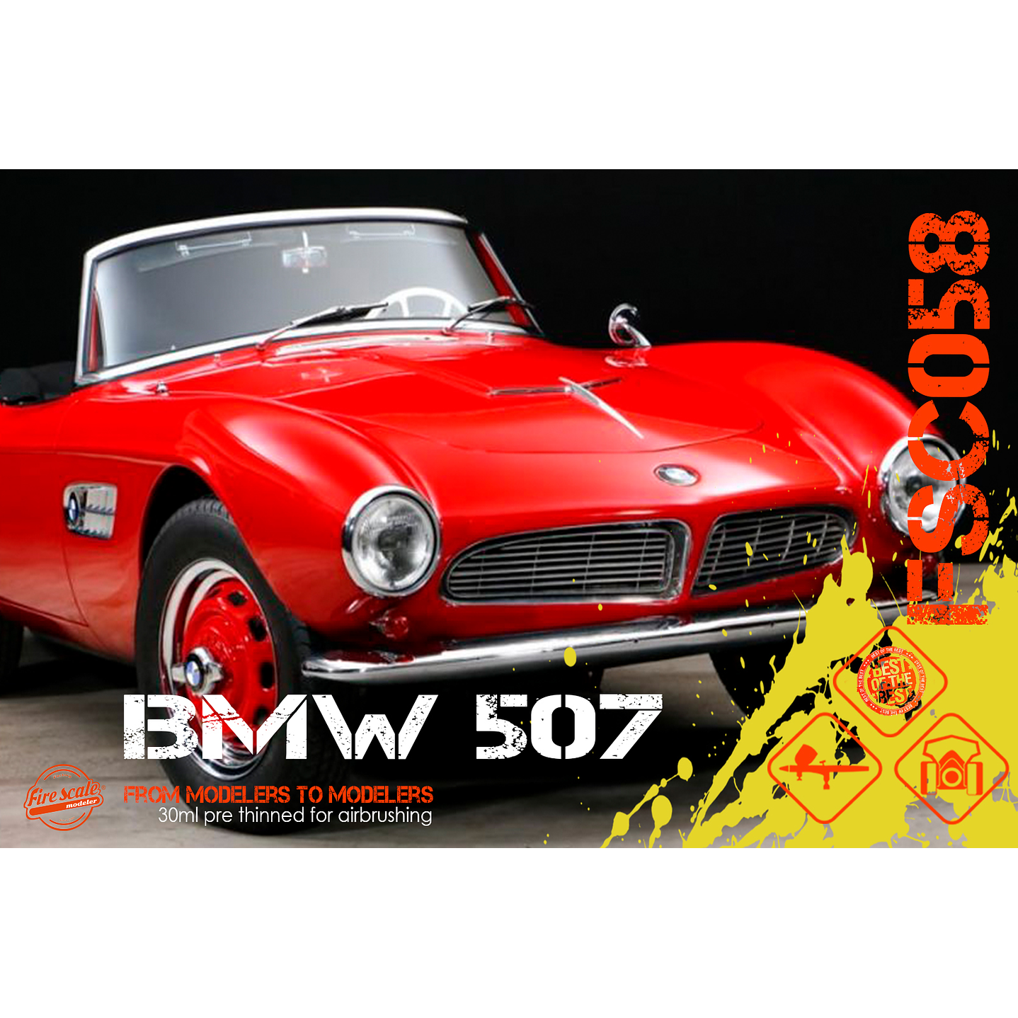 Bmw 507 Red 2